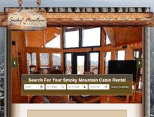 Tablet Screenshot of blackbearlodging.com